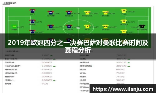 2019年欧冠四分之一决赛巴萨对曼联比赛时间及赛程分析