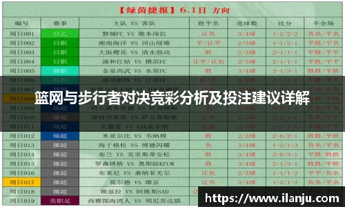 篮网与步行者对决竞彩分析及投注建议详解